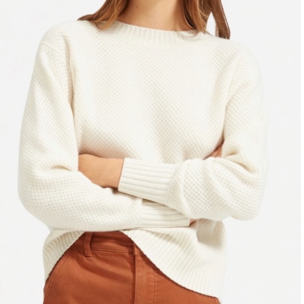 Everlane Women's Stroopwaffle Sweater small